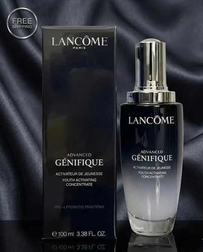 Lancôme Advanced Génifique Youth Activating Concentrate Serum 3.38 oz / 100ml – Hydrating & Radiance-Boosting Face Serum